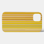 Veel meer kleuren strepen in geel Case-Mate iPhone case (Achterkant (horizontaal))