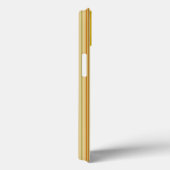Veel meer kleuren strepen in geel Case-Mate iPhone case (Achterkant / Rechts)