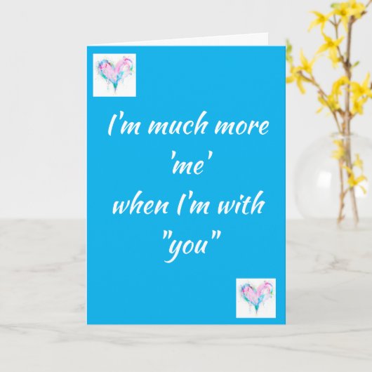 VEEL MEER 'ME' ALS IK MET 'JULLIE' BEN KAART (Gele Bloem)