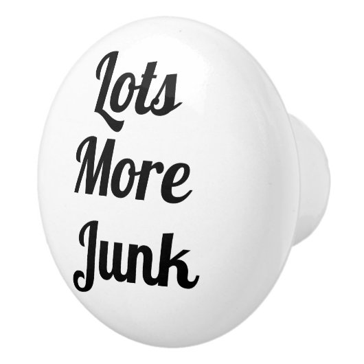 Veel meer rommellade keramische knop (Rechts)