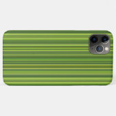 Veel meerkleurige strepen in groen Case-Mate iPhone case (Achterkant (horizontaal))