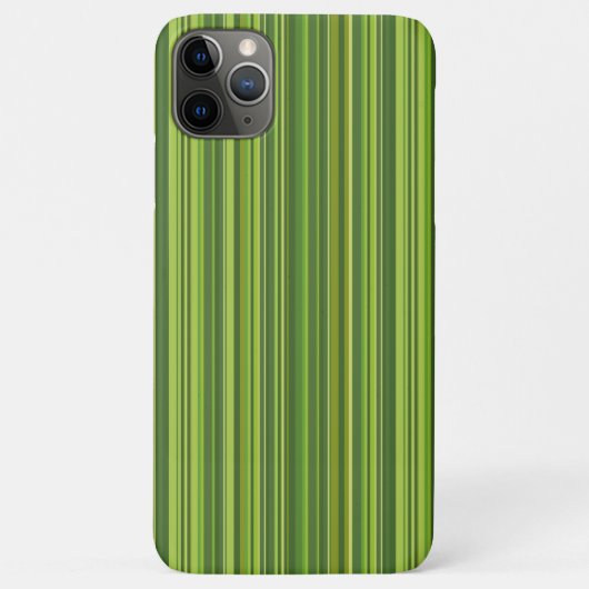 Veel meerkleurige strepen in groen Case-Mate iPhone case (Achterkant)