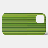 Veel meerkleurige strepen in groen Case-Mate iPhone case (Achterkant (horizontaal))