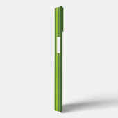 Veel meerkleurige strepen in groen Case-Mate iPhone case (Achterkant / Rechts)