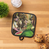 Veel meloenen, veel Mannen Pannenlap (Top down)