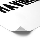 Veel mensen hebben is mijn Modus Operandi Poster (Hoek)