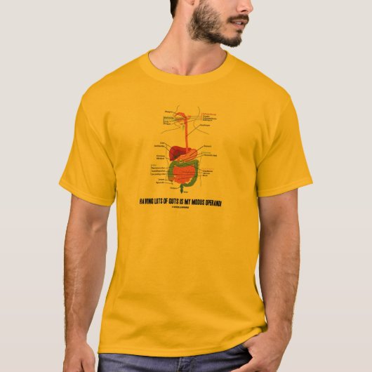 Veel mensen hebben is mijn Modus Operandi T-shirt (Voorkant)