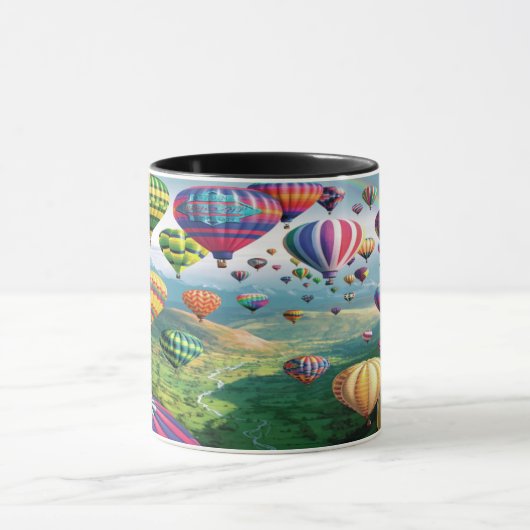 Veel Mok van heteluchtluchtballonnen (Midden)