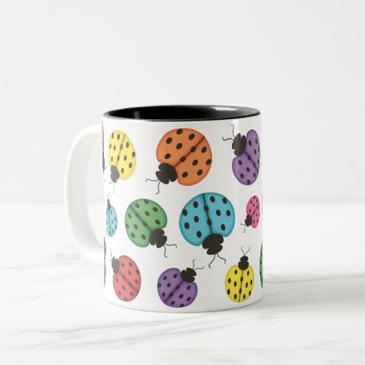 Veel Mok van Ladybugs Coffee (Voorkant links)
