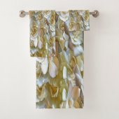 Veel mooie rozen bladen bad handdoek (Insitu)