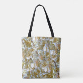 Veel mooie rozen bladen tote bag (Achterkant)