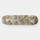 Veel mooie rozenblaadjes persoonlijk skateboard (Horizontaal)