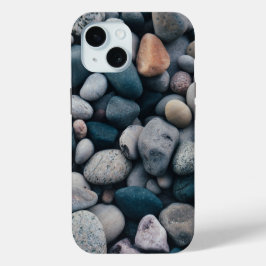 Veel mooie steen iPhone 15 case