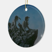 Veel Moons Ago Keramisch Ornament (Links)