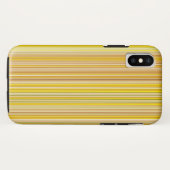 Veel multi gekleurde strepen in geel... Case-Mate iPhone case (Achterkant (horizontaal))