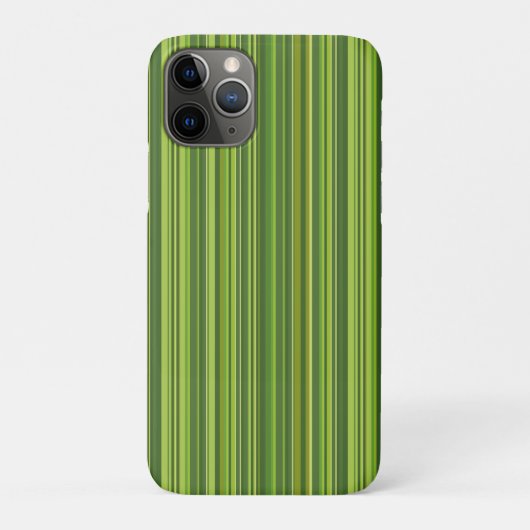 Veel multi gekleurde strepen in groen Case-Mate iPhone case (Achterkant)