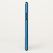 Veel multi gekleurde strepen in het blauw Case-Mate iPhone case (Achterkant / rechts)