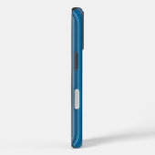 Veel multi gekleurde strepen in het blauw Case-Mate iPhone case (Achterkant / Rechts)