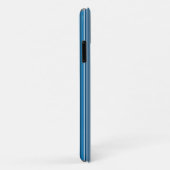 Veel multi gekleurde strepen in het blauw Case-Mate iPhone case (Achterkant/rechts)