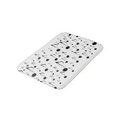 Veel muziekbladen badmat (Gekanteld)