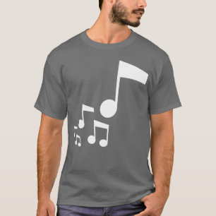 Veel Muzieknoten Muziekinstrument Geluid Love Boy T-shirt