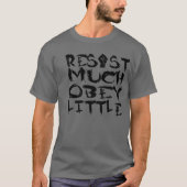 Veel Obey Little weerstaan T-shirt (Voorkant)