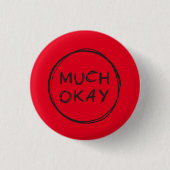 Veel oké Button (Voorkant)