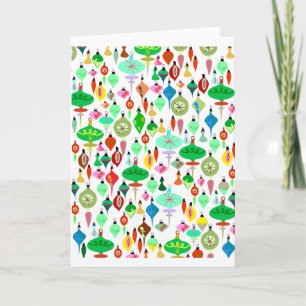 Veel Ornamenten Feestdagen Kaart