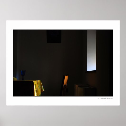 VEEL OVER NIETS Poster (Voorkant)