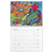 Veel overvloedige bloemen kalender (Jan 2027)