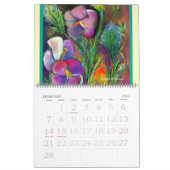 Veel overvloedige bloemen kalender (Feb 2027)
