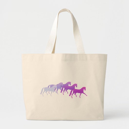 Veel paarden (appels) grote tote bag (Voorkant)