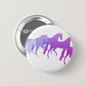 Veel paarden (appels) ronde button 5,7 cm (Voorkant /achterkant)