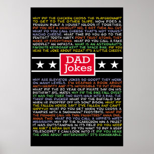 Veel pap grappen poster