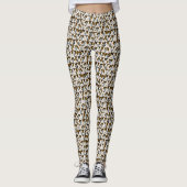 veel parson jack russell het patroon van de doodsa leggings (Voorkant)