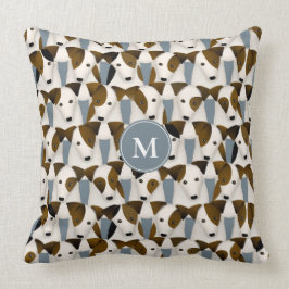 Veel Parson Jack Russell Terriers honden patroon Kussen