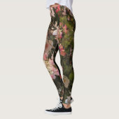 Veel pastelbloemen Chique naam Mode Yoga Leggings (Links)