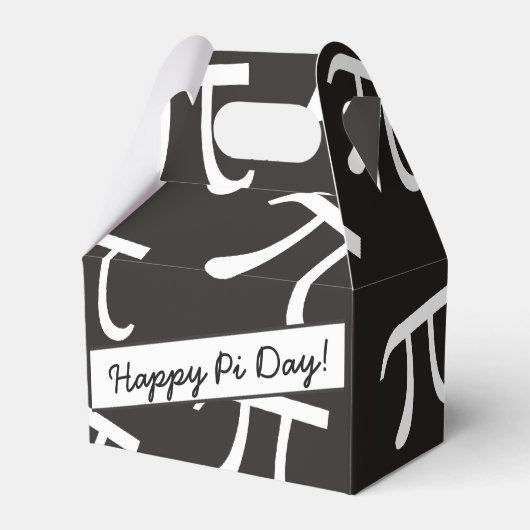 Veel pi - Wiskunde - Happy Pi Day Party-producten Bedankdoosjes (Voorkant Zijde)