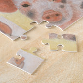 Veel piggies-puzzel legpuzzel (Zijkant)