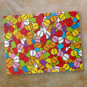 Veel Pillen Legpuzzel