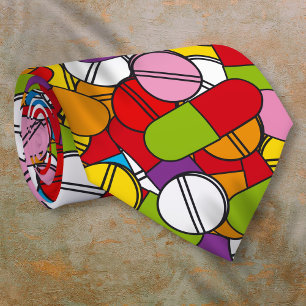 Veel pillen stropdas