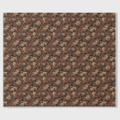Veel Pinecones Cadeaupapier (Vlak)