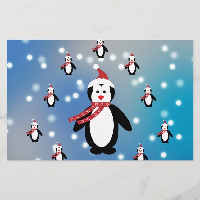 Veel pinguïns (Voorkant)