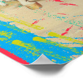 Veel plezier Altered Art Modern Trendy Wall Art Po Poster (Hoek)