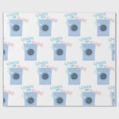 Veel plezier cadeaupapier (Vlak)