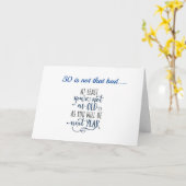 Veel plezier en een fijne 50e verjaardag! kaart (Gele Bloem)