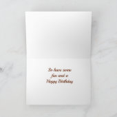 VEEL PLEZIER EN EEN GELUKKIGE 40E VERJAARDAG! KAART (Binnen)