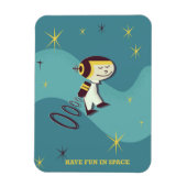Veel plezier in de ruimte. magneet (Verticaal)