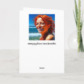 Veel plezier in de zomer | U missen Kaart (Achterkant)