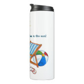 Veel plezier in de zon thermosbeker (Geroteerd rechts)